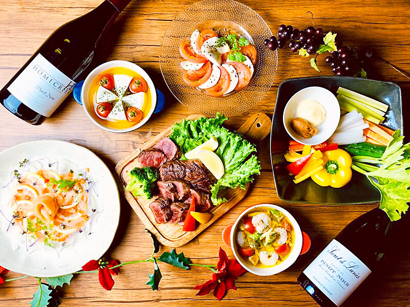 居酒屋&バル 直送牡蠣とお肉とワイン 伊ノ祐　料理の写真